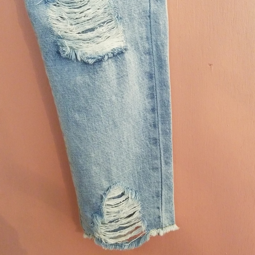 Crochet Lace Jeans - Picture 3 of 3